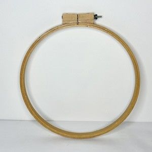 Boye 14”‎ Round Wood Embroidery Hoop Quilting Sewing Cross stitch Decor Cottage